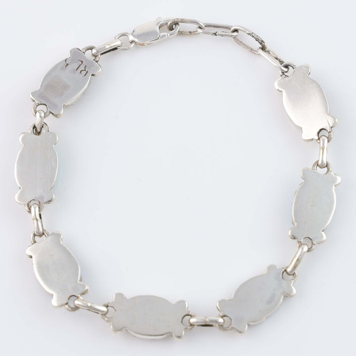 Zuni Multi-Stone Link Bracelet