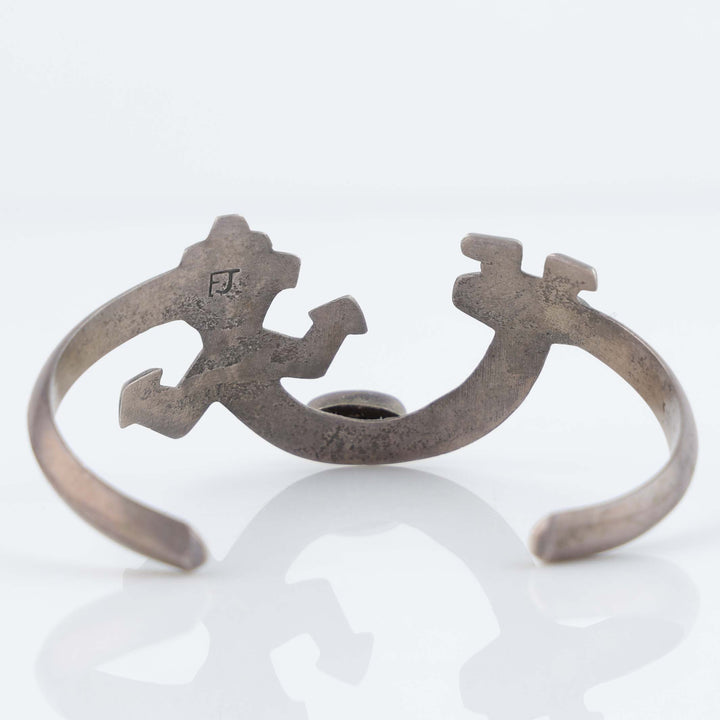 1980s Coral Rainbow Yei Cuff