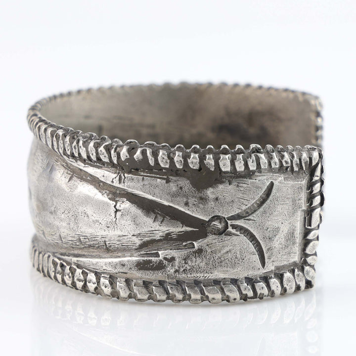 Coin Silver Cuff