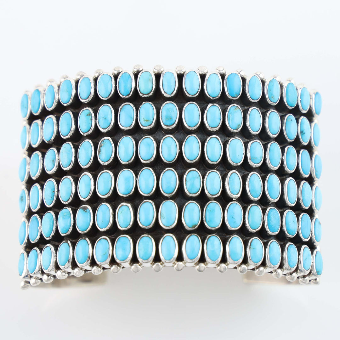 Sleeping Beauty Turquoise Row Cuff