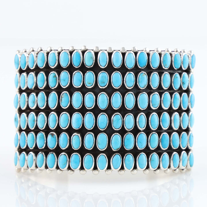 Sleeping Beauty Turquoise Row Cuff