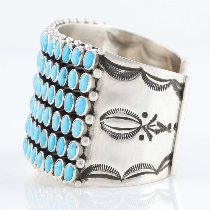 Sleeping Beauty Turquoise Row Cuff