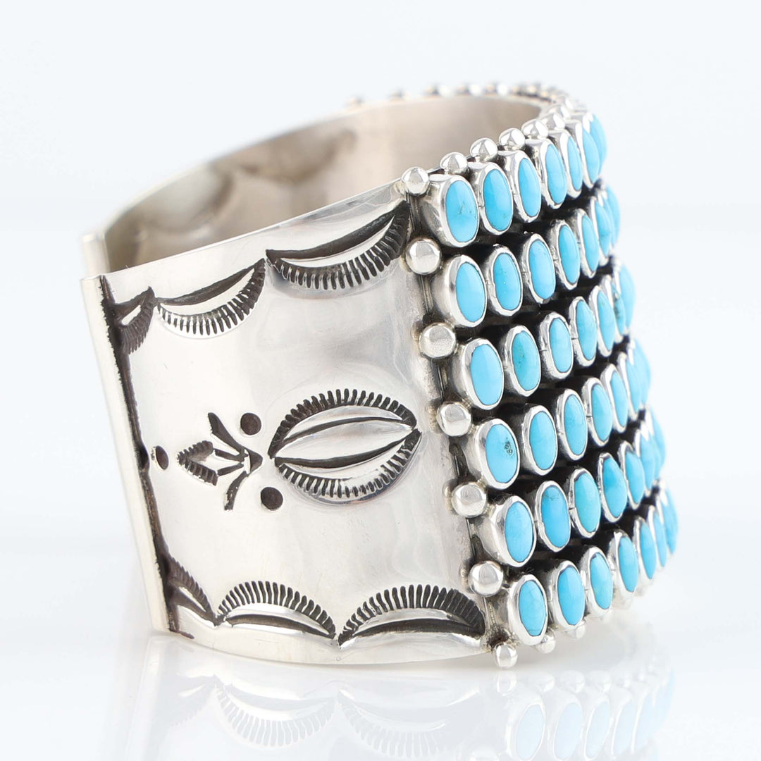 Sleeping Beauty Turquoise Row Cuff