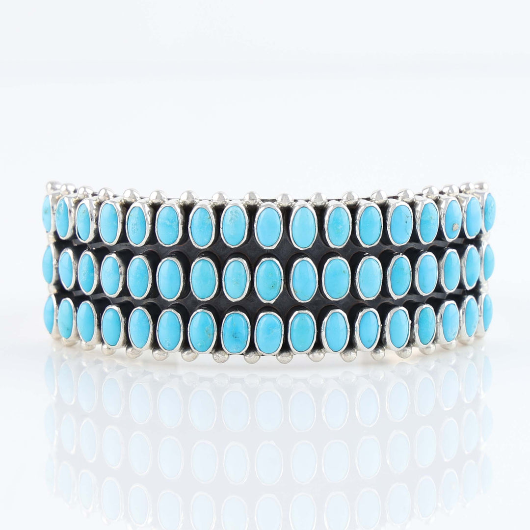 Sleeping Beauty Turquoise Row Cuff