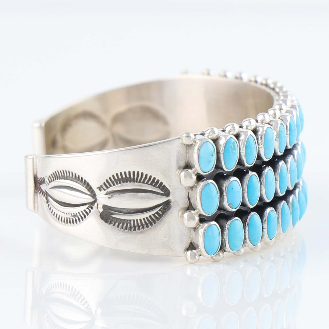 Sleeping Beauty Turquoise Row Cuff