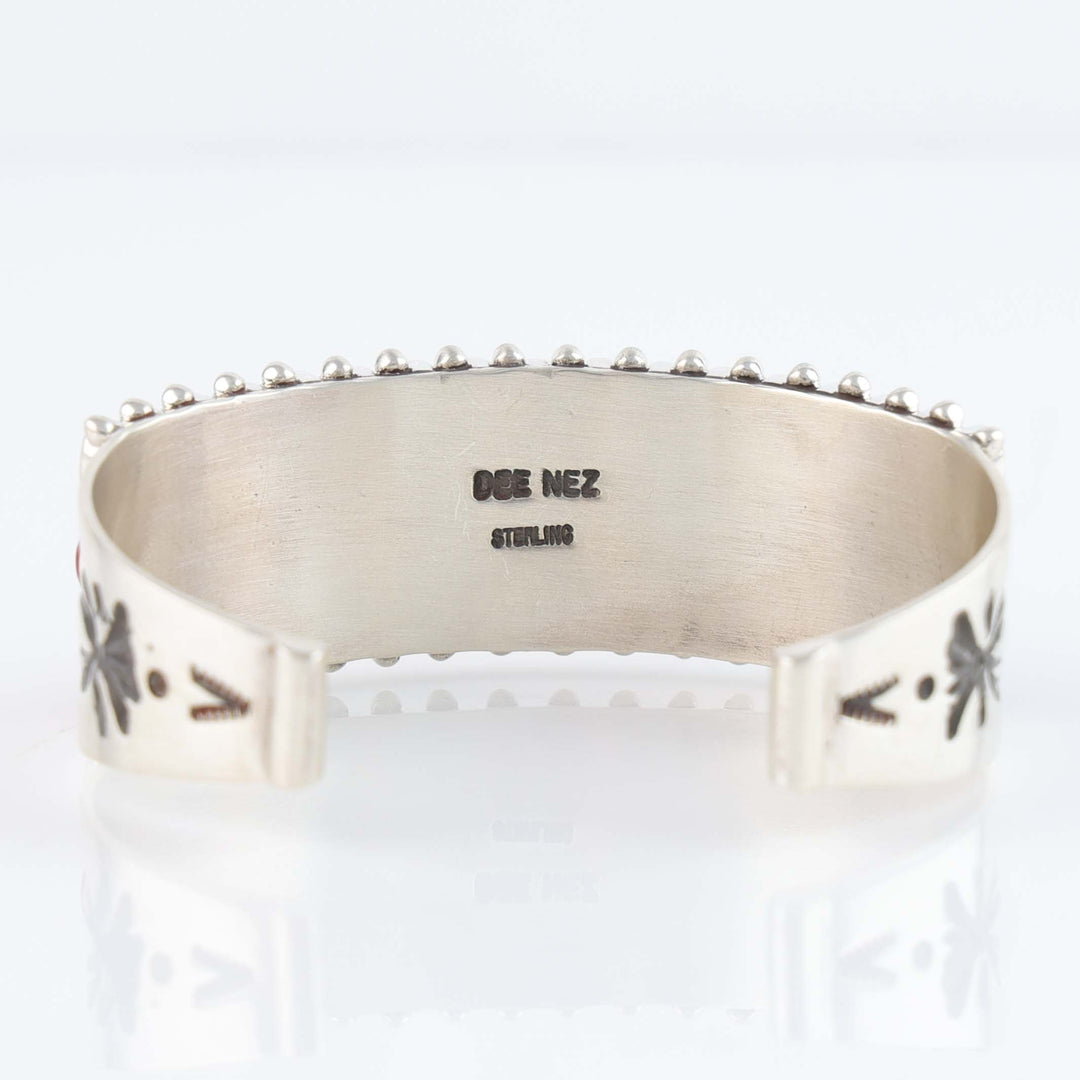 Navajo Coral Row Cuff