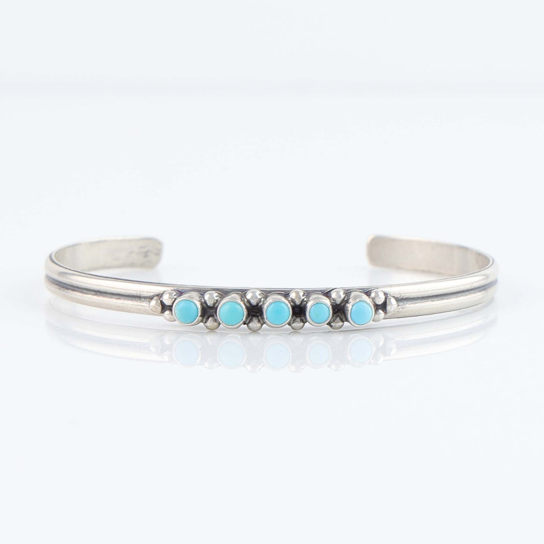 Sleeping Beauty Turquoise Row Cuff