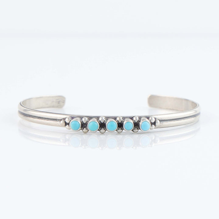 Sleeping Beauty Turquoise Row Cuff