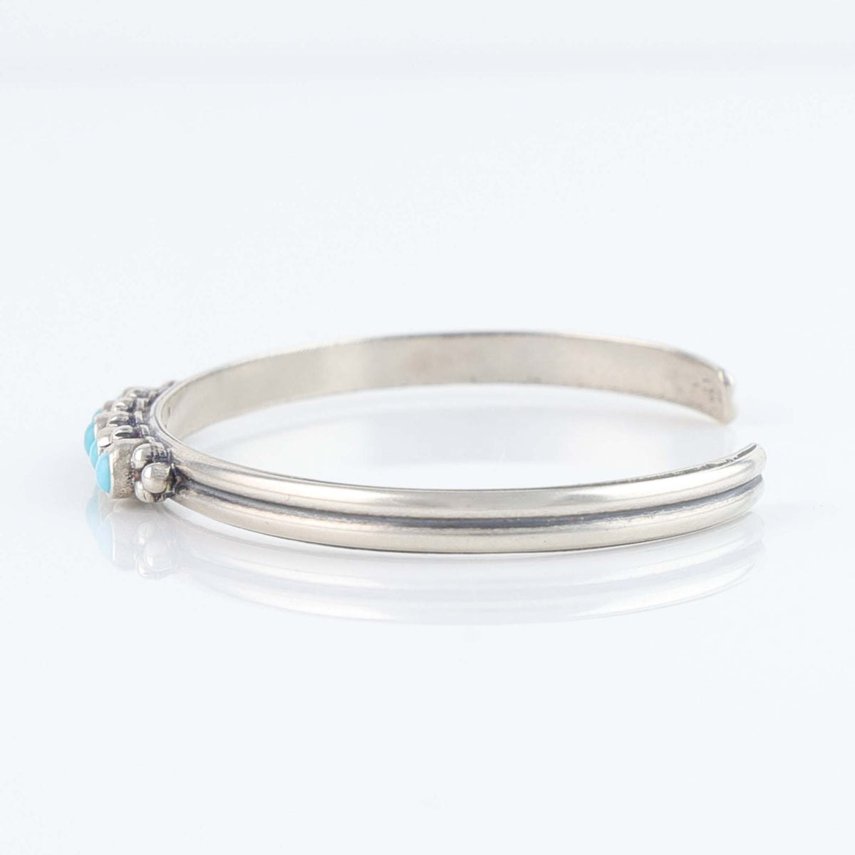 Sleeping Beauty Turquoise Row Cuff by Don Lucas