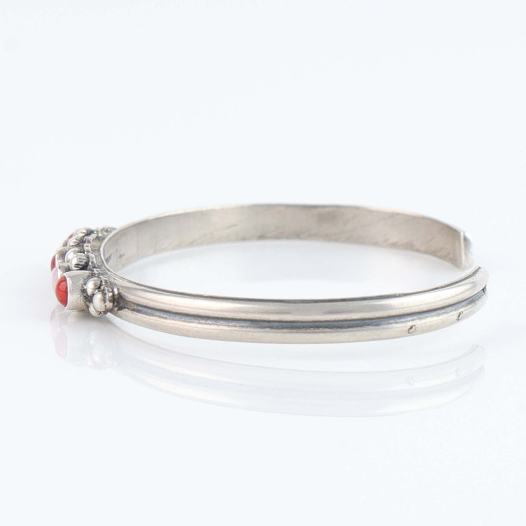 Two-Tone Coral Row Cuff