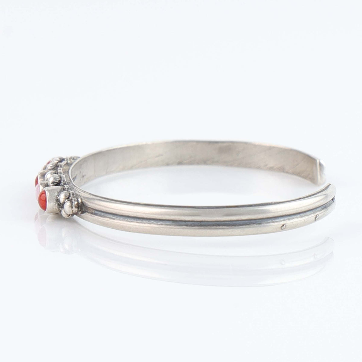 Two-Tone Coral Row Cuff by Don Lucas