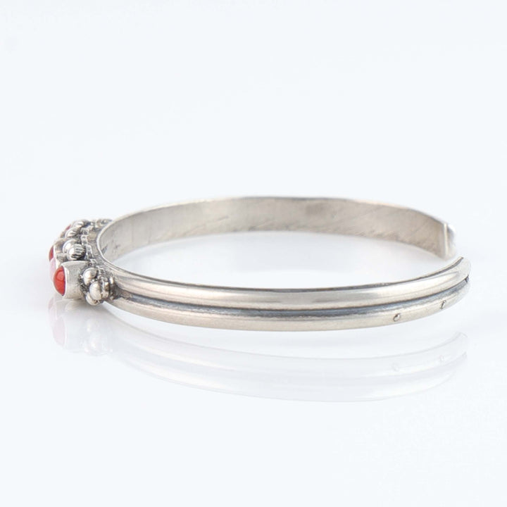 Two-Tone Coral Row Cuff