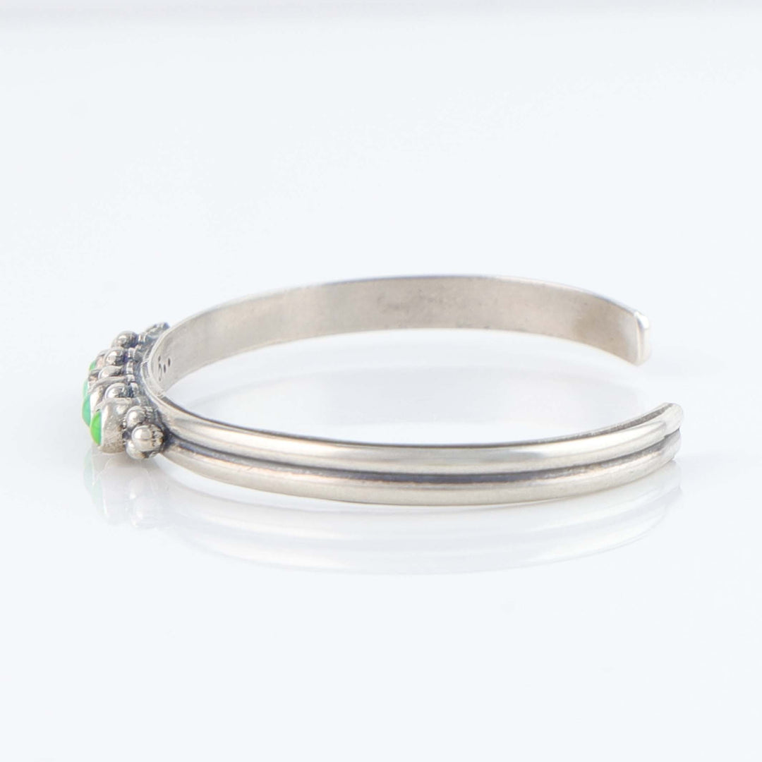 Gaspeite Row Cuff
