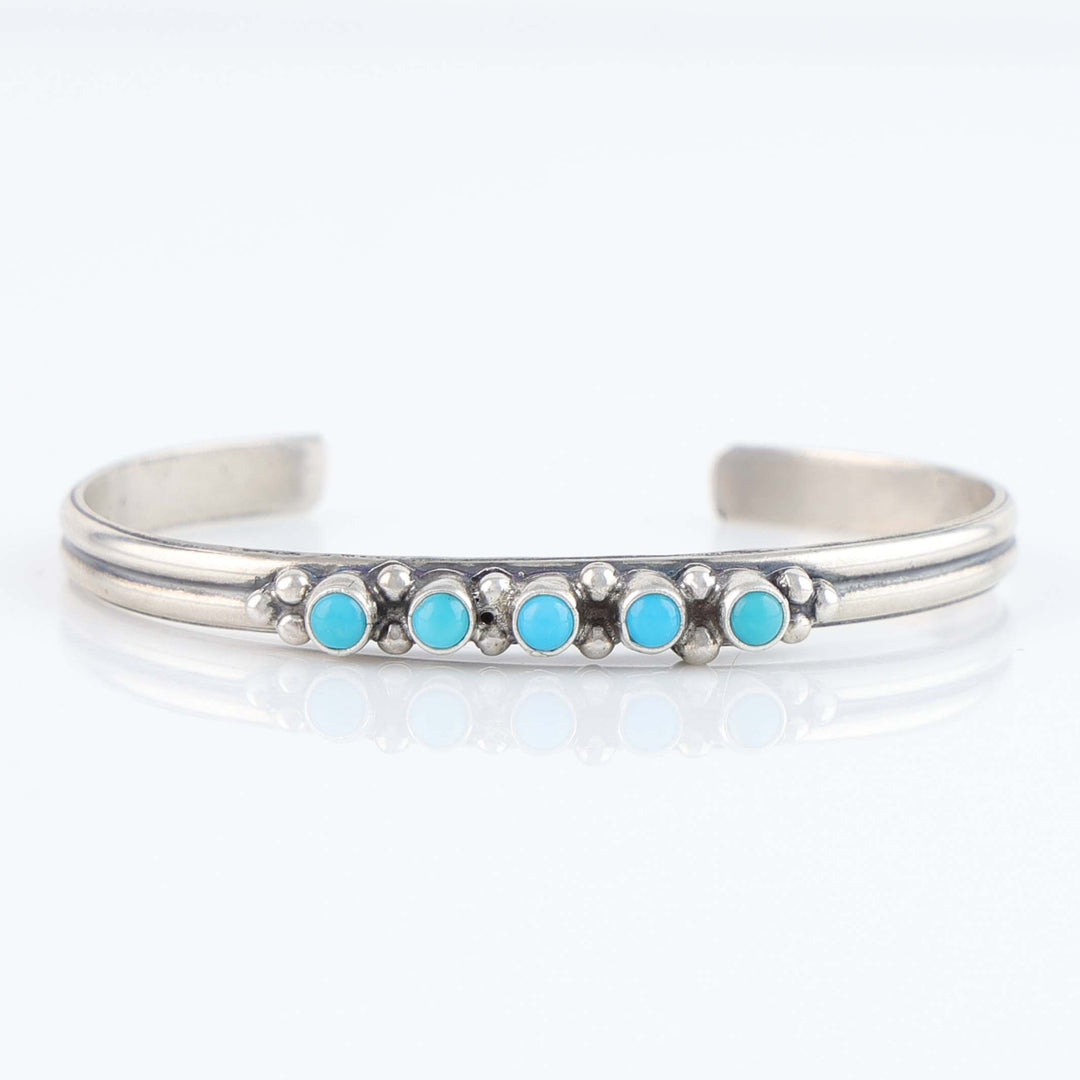 Sleeping Beauty Turquoise Row Cuff