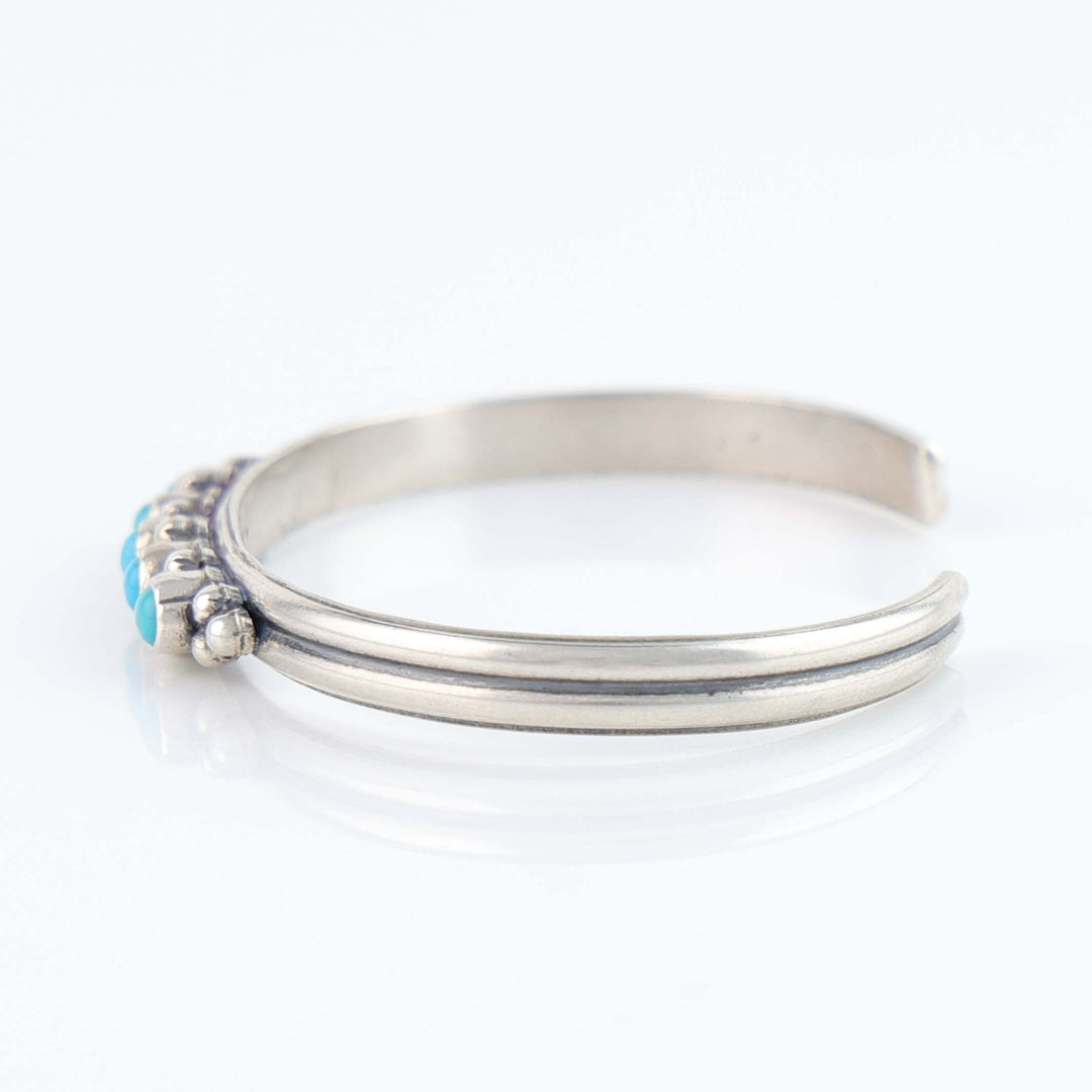 Sleeping Beauty Turquoise Row Cuff