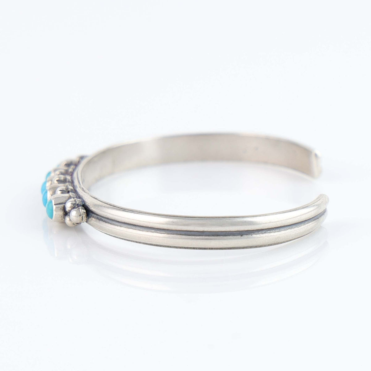 Sleeping Beauty Turquoise Row Cuff by Don Lucas