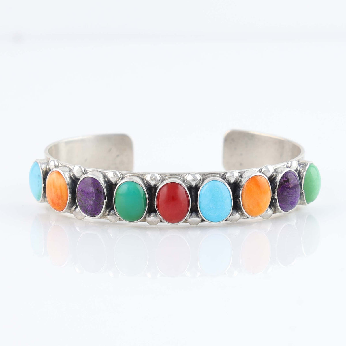 Colorful Row Cuff by Don Lucas