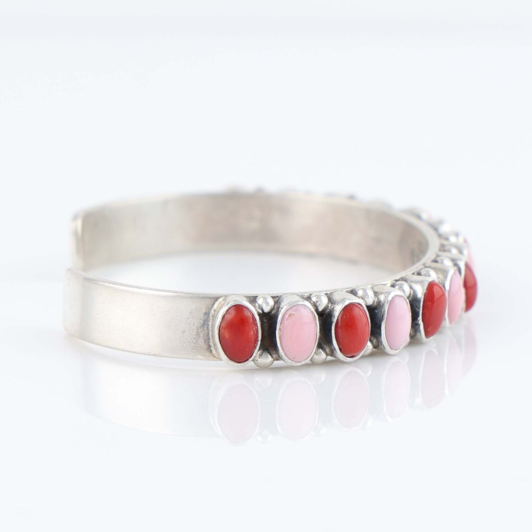 Two-Tone Coral Row Cuff