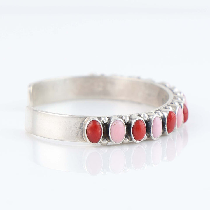 Two-Tone Coral Row Cuff