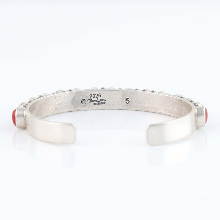 Two-Tone Coral Row Cuff