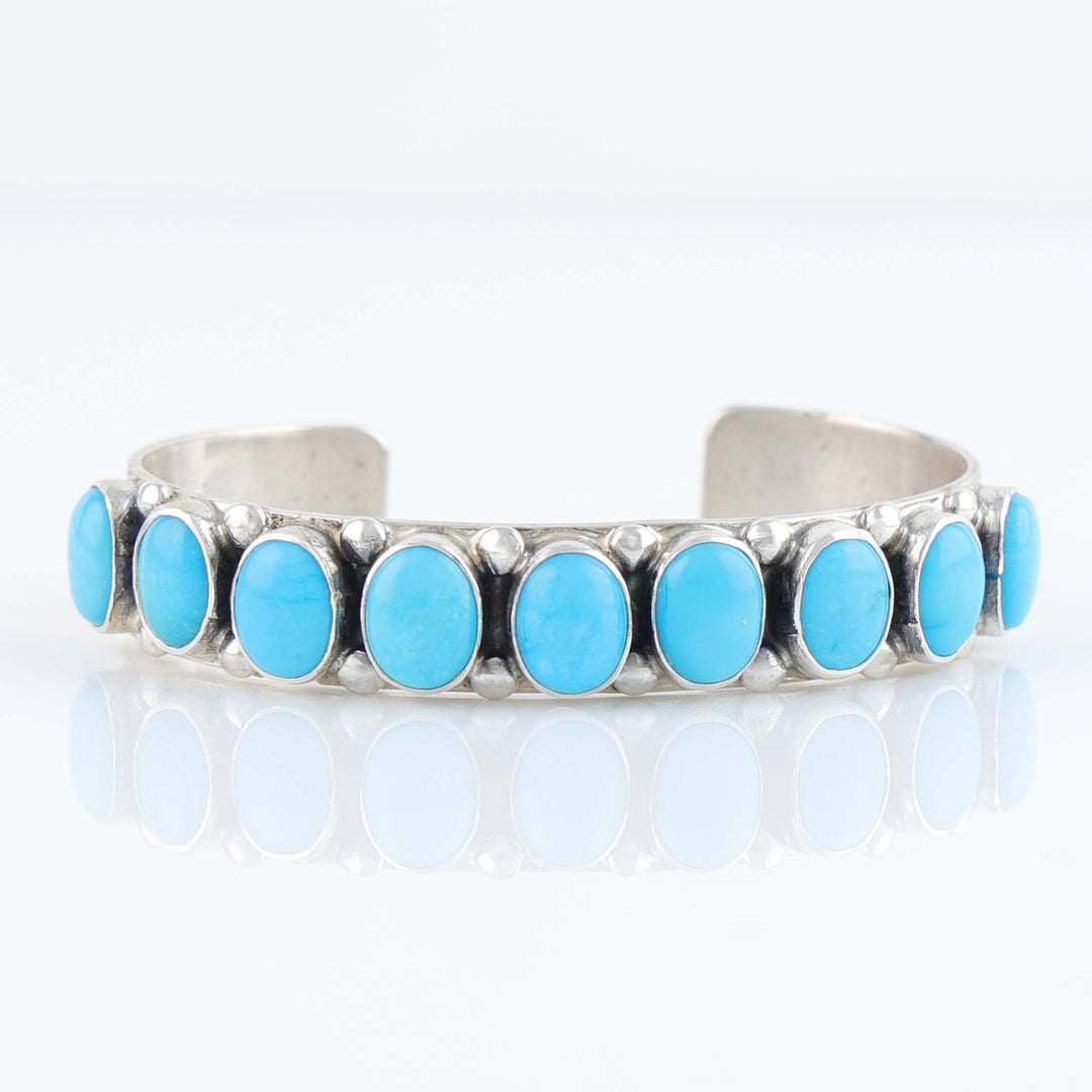 Sleeping Beauty Turquoise Row Cuff