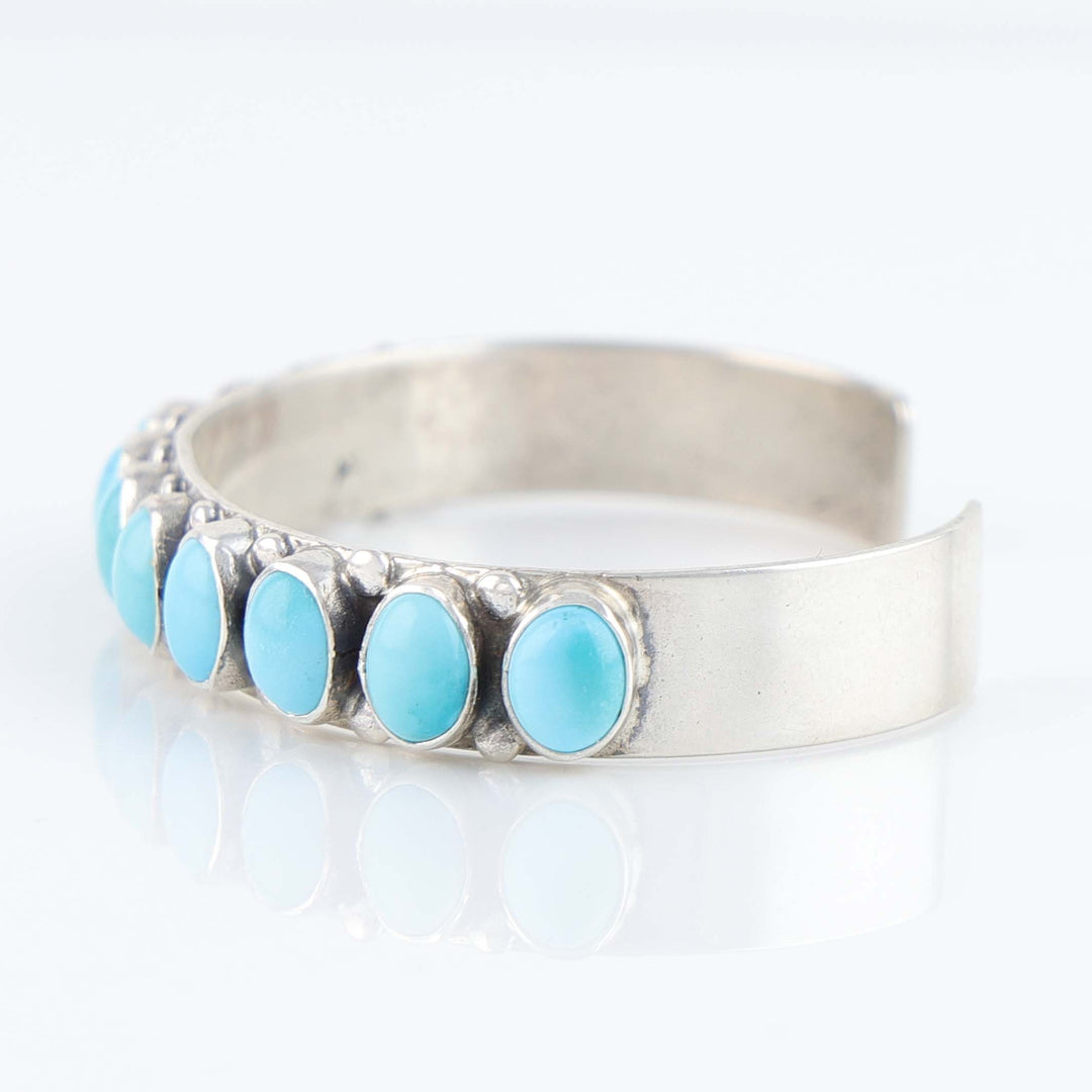 Sleeping Beauty Turquoise Row Cuff