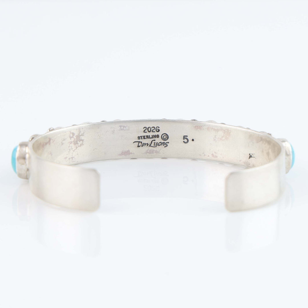Sleeping Beauty Turquoise Row Cuff