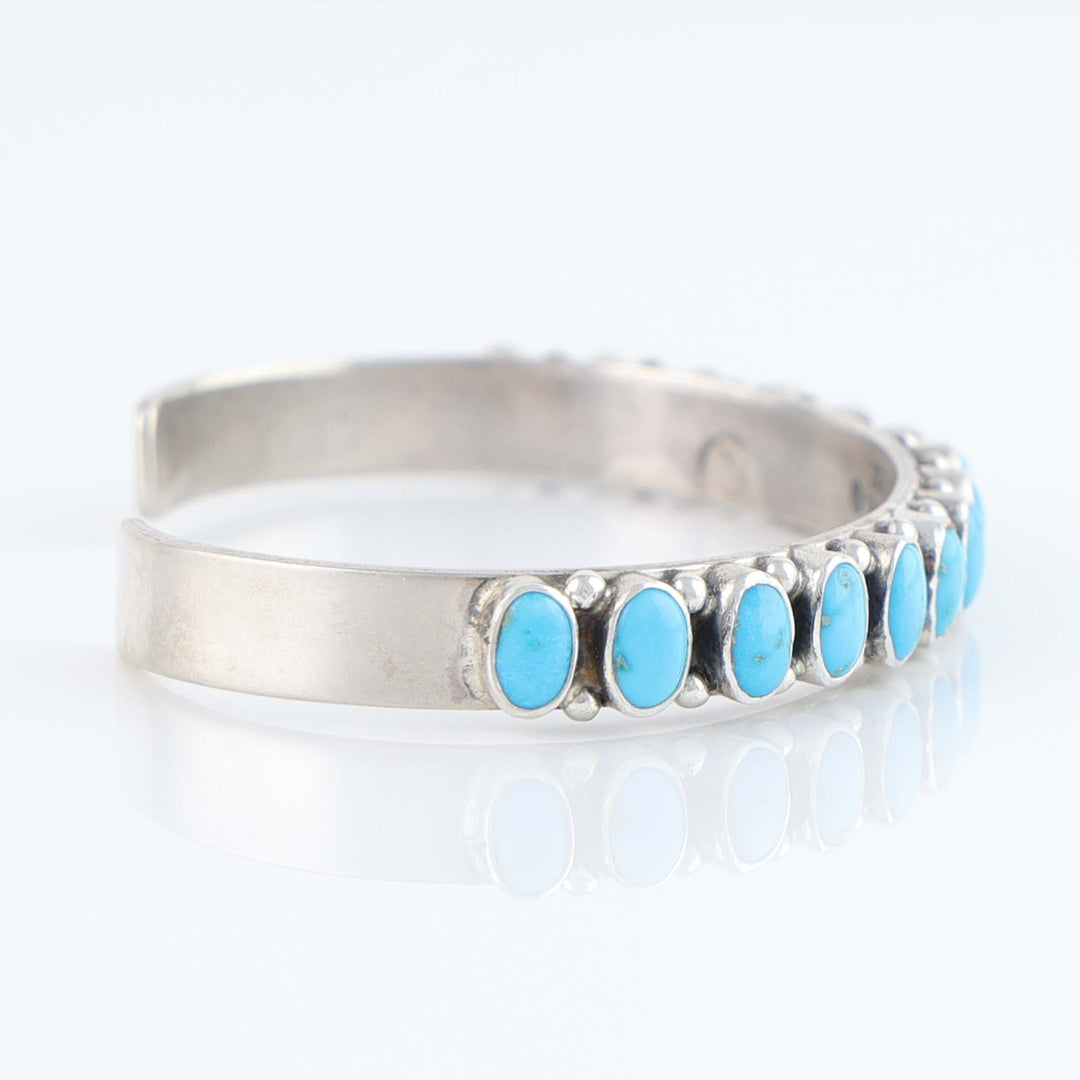 Sleeping Beauty Turquoise Row Cuff