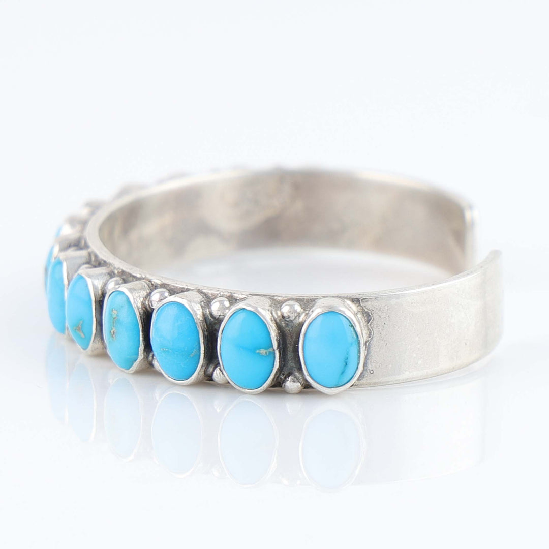 Sleeping Beauty Turquoise Row Cuff