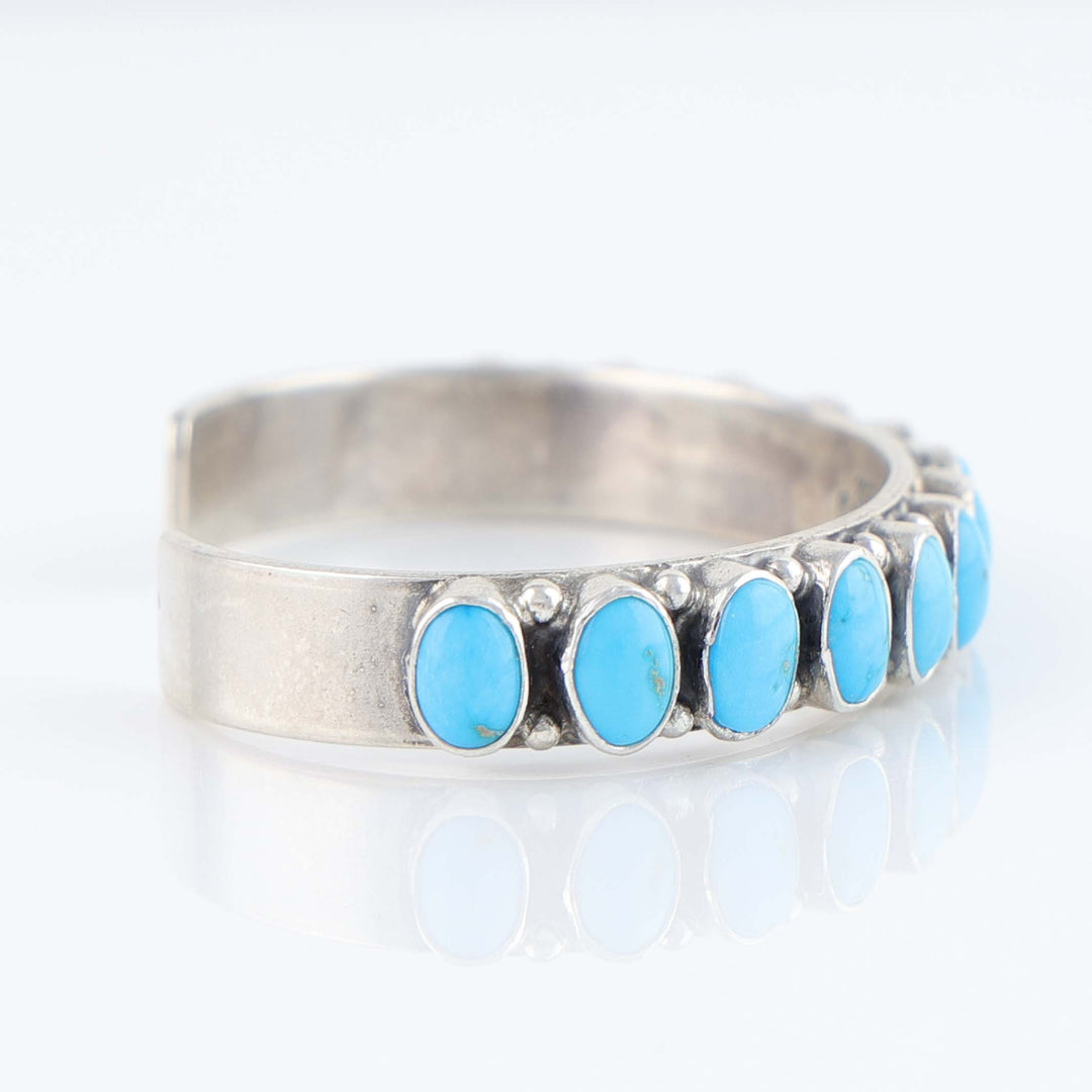 Sleeping Beauty Turquoise Row Cuff
