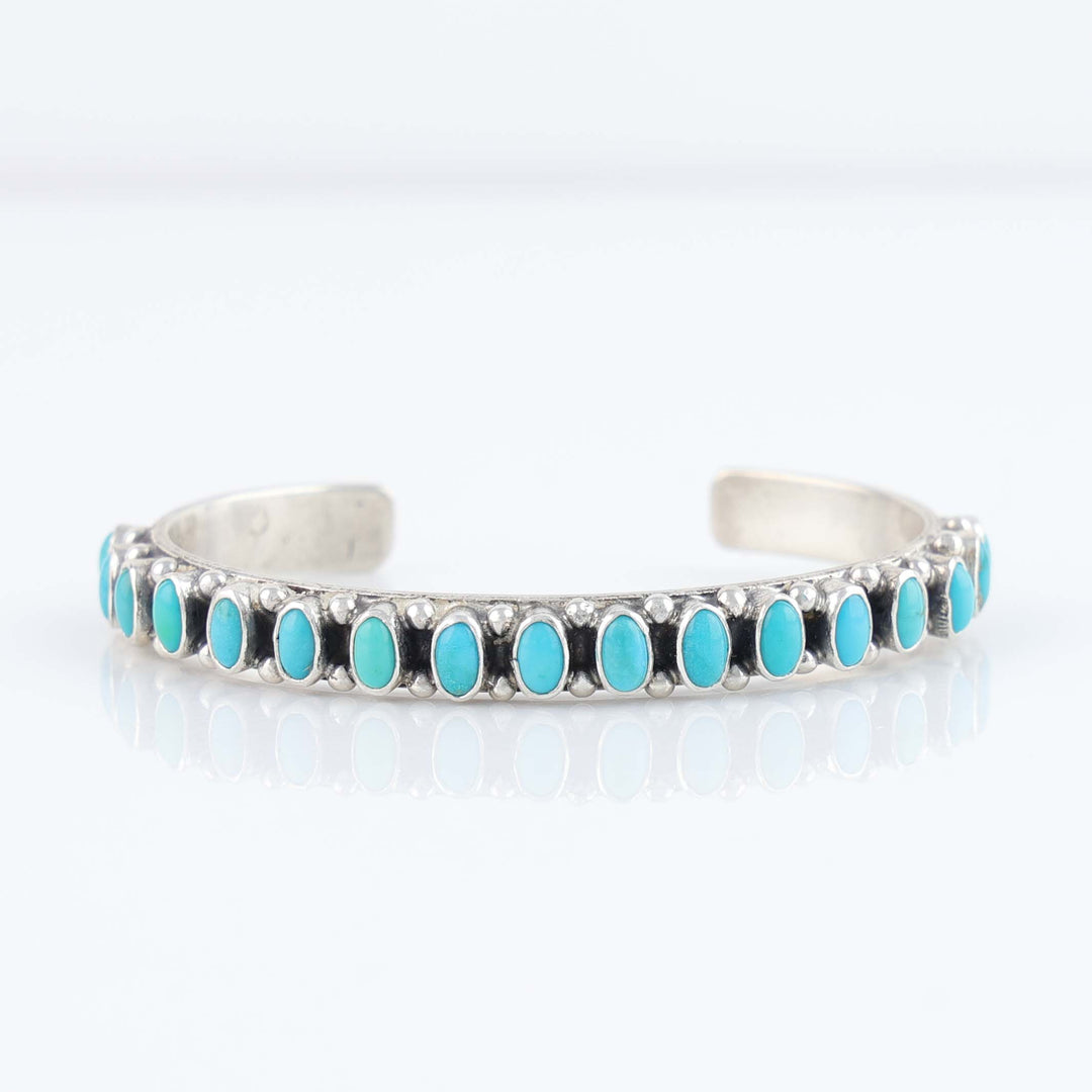 Sleeping Beauty Turquoise Row Cuff
