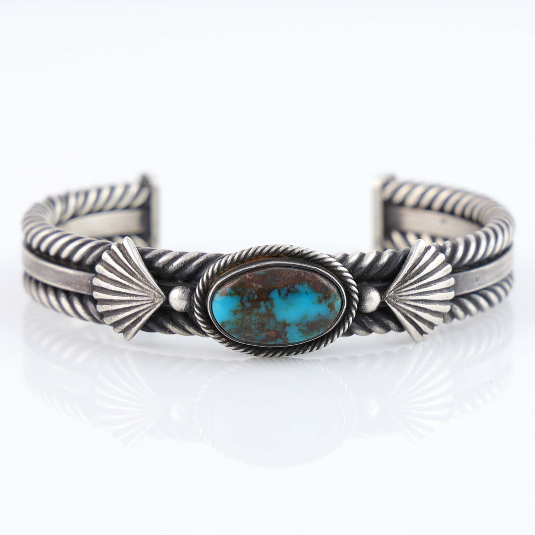 Navajo Bisbee Turquoise Cuff