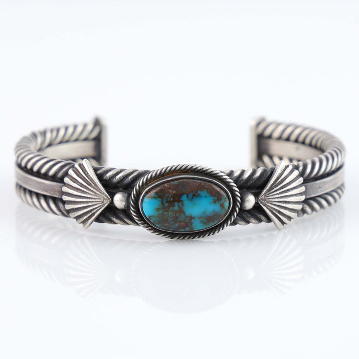 Navajo Bisbee Turquoise Cuff