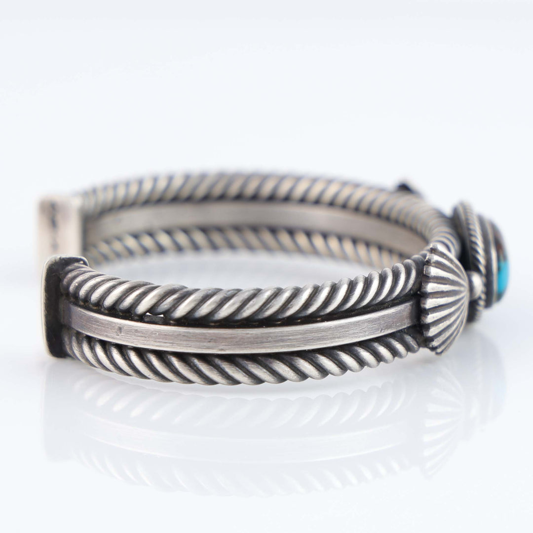 Navajo Bisbee Turquoise Cuff