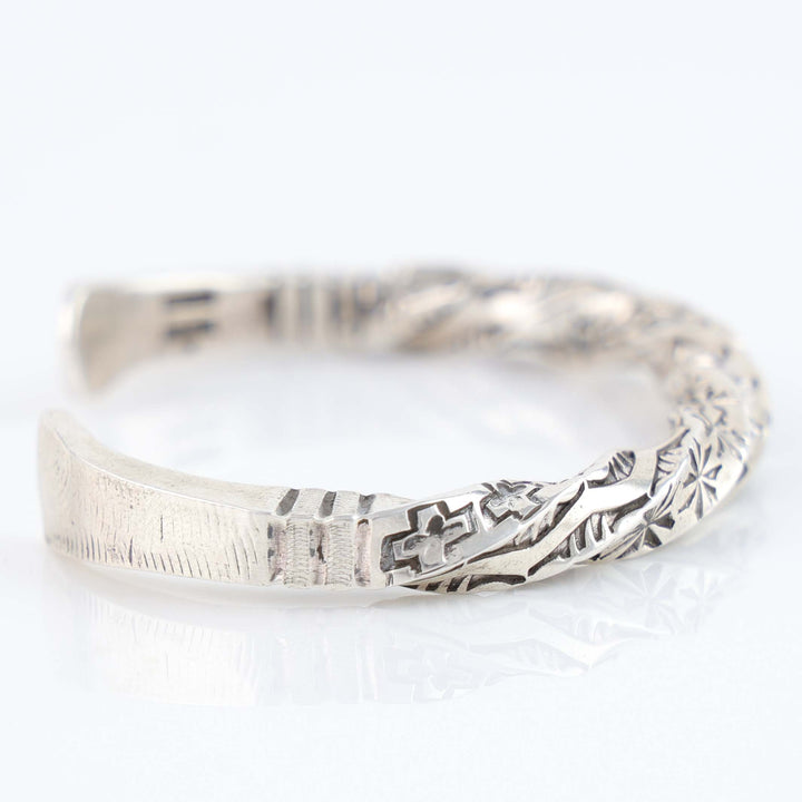 Twisted Silver Cuff