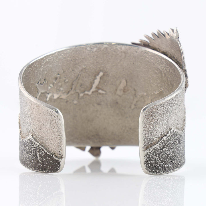Navajo Candelaria Turquoise Horse Cuff