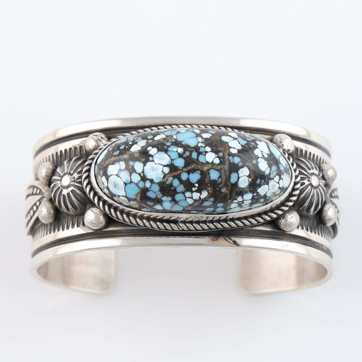 Blue Moon Turquoise Cuff by Albert Jake and Bruce Eckhardt