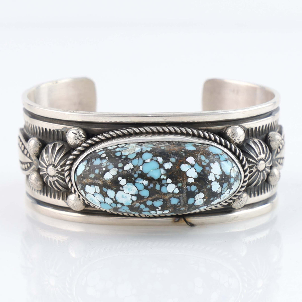 Blue Moon Turquoise Cuff by Albert Jake and Bruce Eckhardt