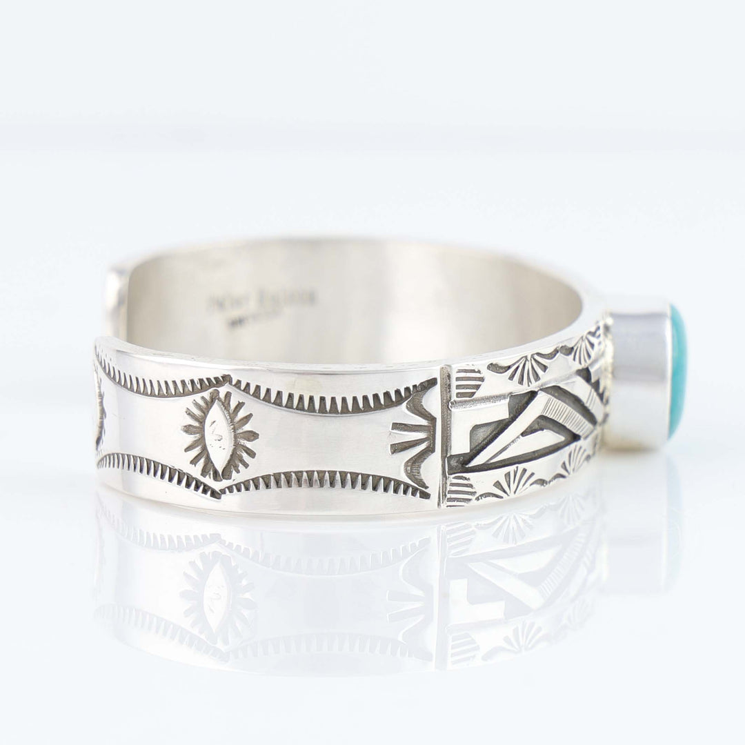 Navajo Royston Turquoise Cuff