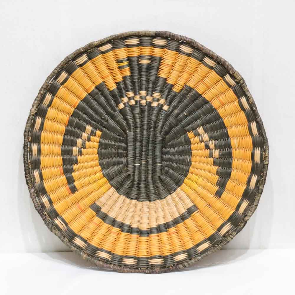 1970s Hopi Wicker Plaque