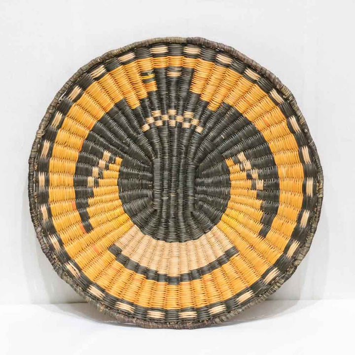 1970s Hopi Wicker Plaque