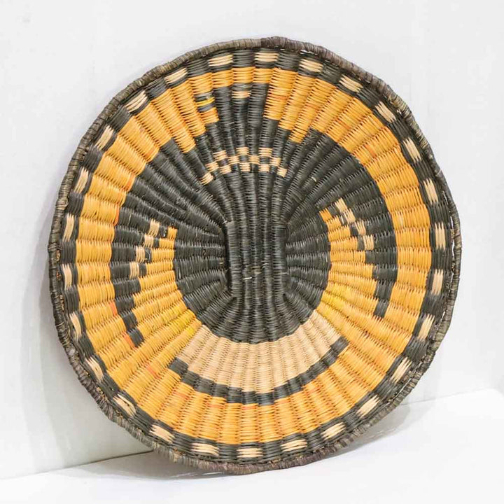 1970s Hopi Wicker Plaque