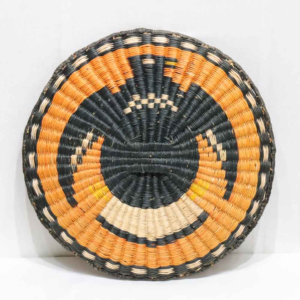 1970s Hopi Wicker Plaque