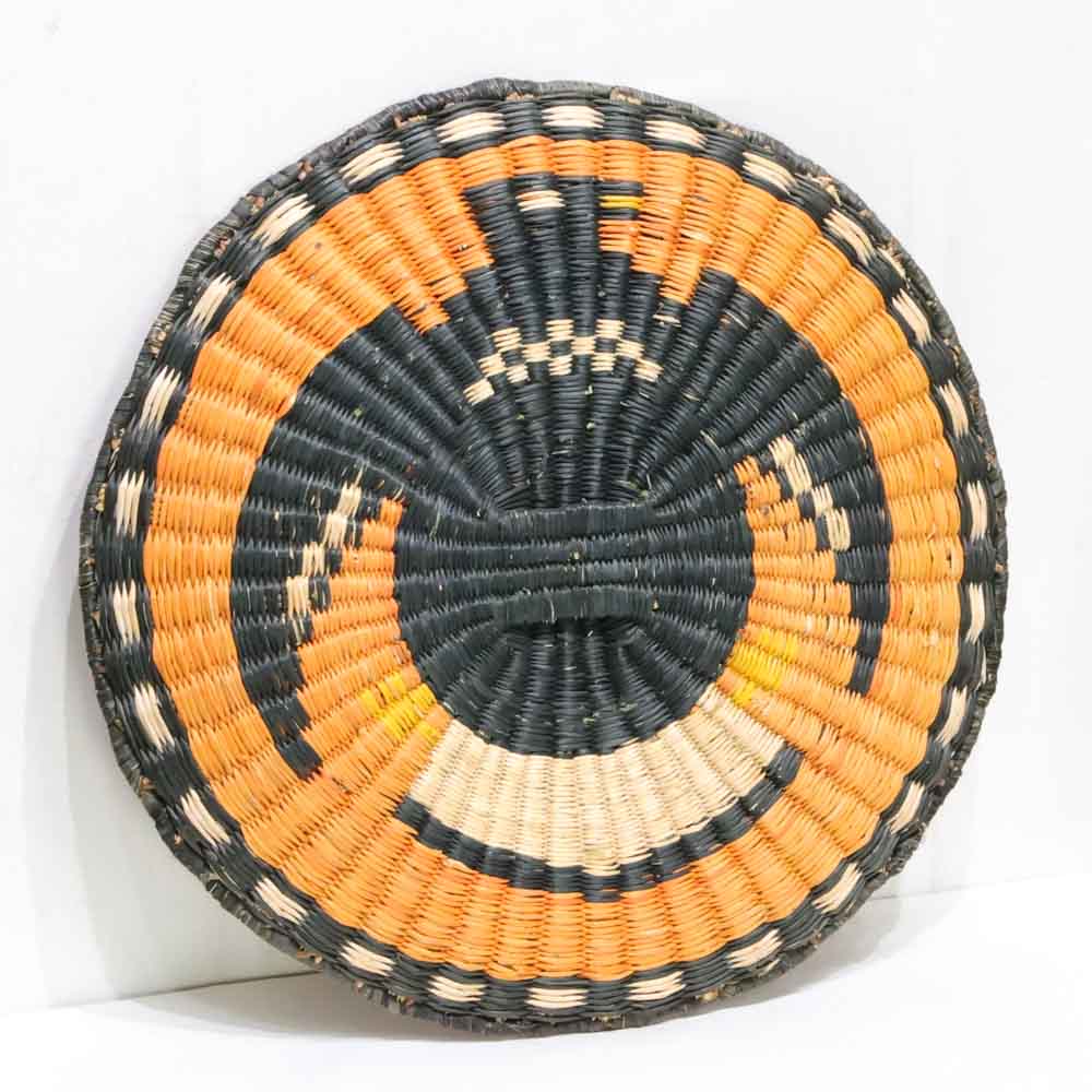 1970s Hopi Wicker Plaque