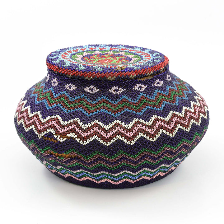Mono Lake Paiute Beaded Basket