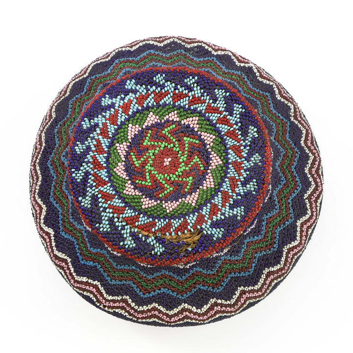 Mono Lake Paiute Beaded Basket