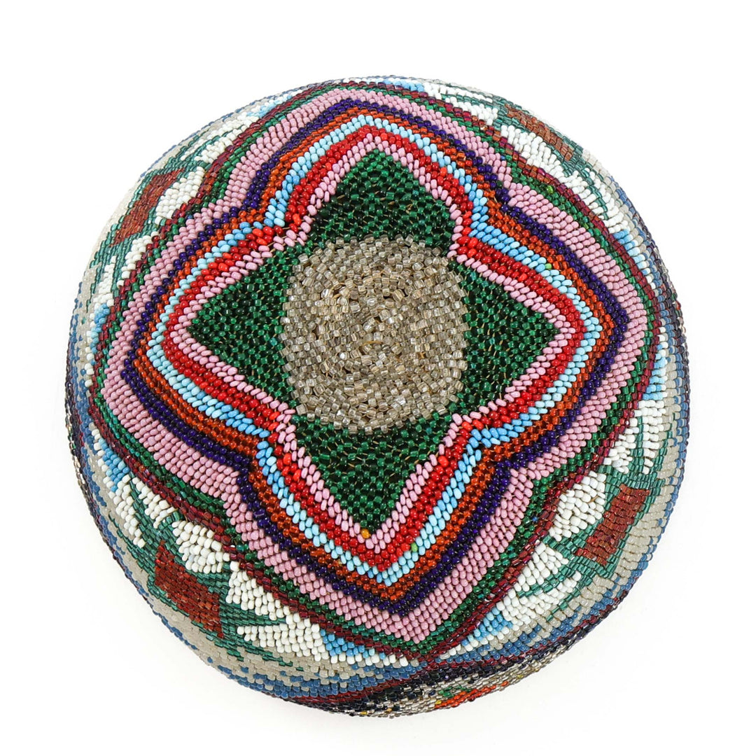 Mono Lake Paiute Beaded Basket