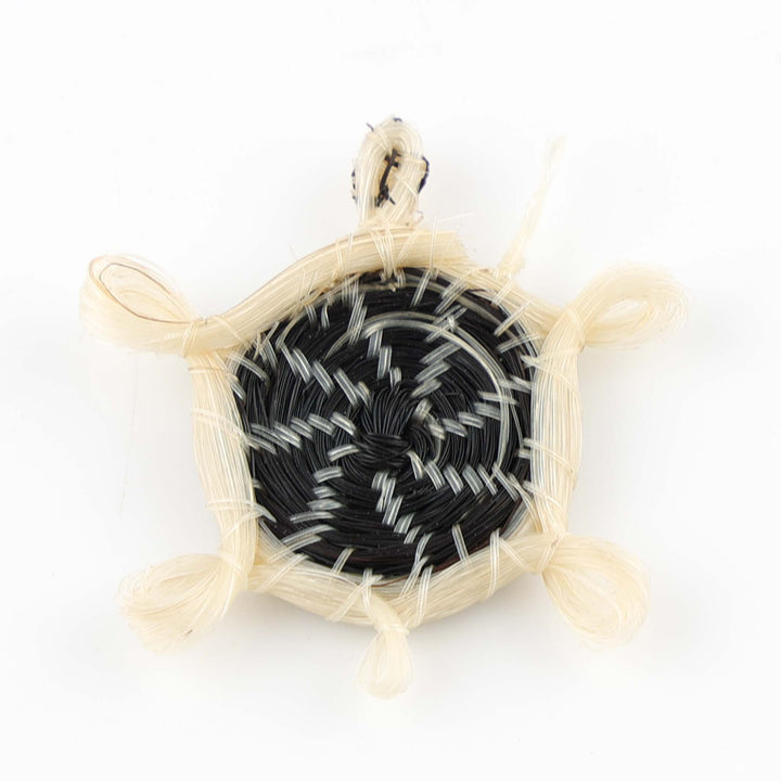Miniature Horsehair Turtle Basket