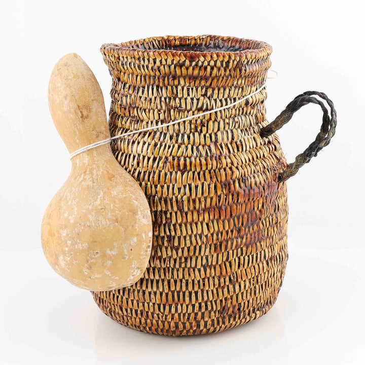 Paiute Water Basket with Gourd Ladle