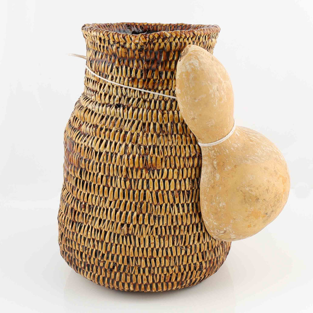 Paiute Water Basket with Gourd Ladle